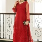 Zarqash Eid Farshi Double Shirt – Luxury Appliqué Outfit gallery image thumbnail #1