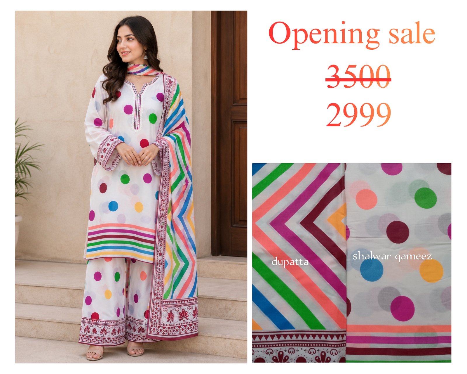 Printed lawn